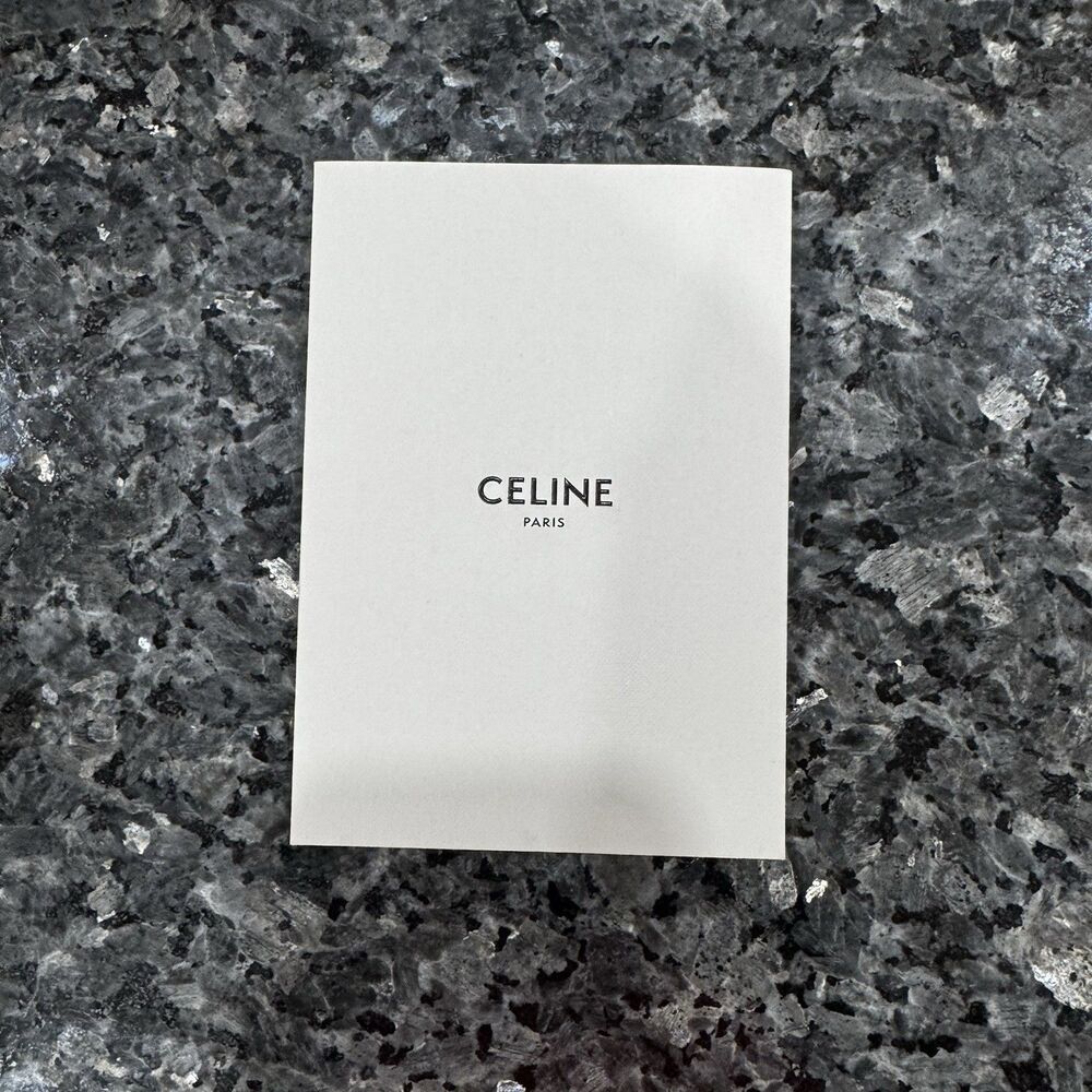 CELINE PARIS White Cardboard Gift Empty Box 8.5" x 4.5” x 3" - Picture 6 of 10